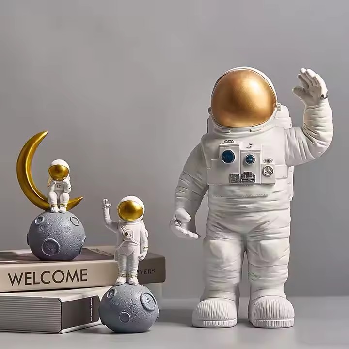 Astronaut Resin Room Decor Figurine