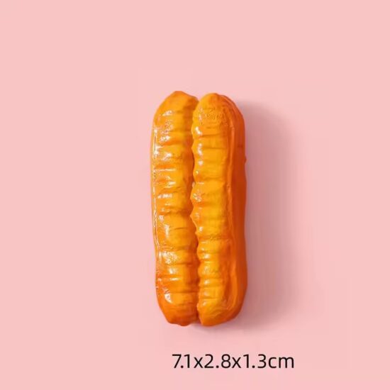 Large-Size Creative Egg Tart and Ice Cream Resin Toys for Children