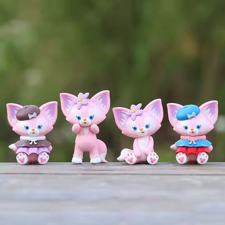 Cute LinaBell Cartoon PVC Action Figure Toy with Custom Design
