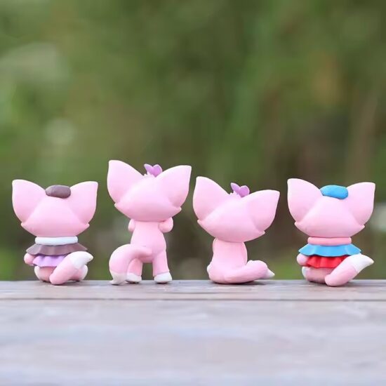 Cute LinaBell Cartoon PVC Action Figure Toy with Custom Design
