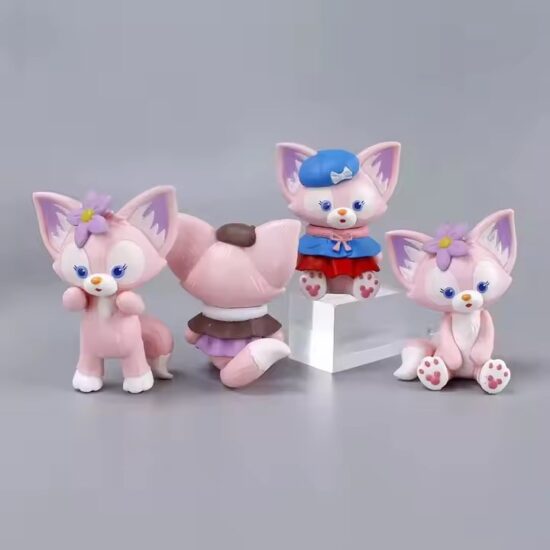 Cute LinaBell Cartoon PVC Action Figure Toy with Custom Design