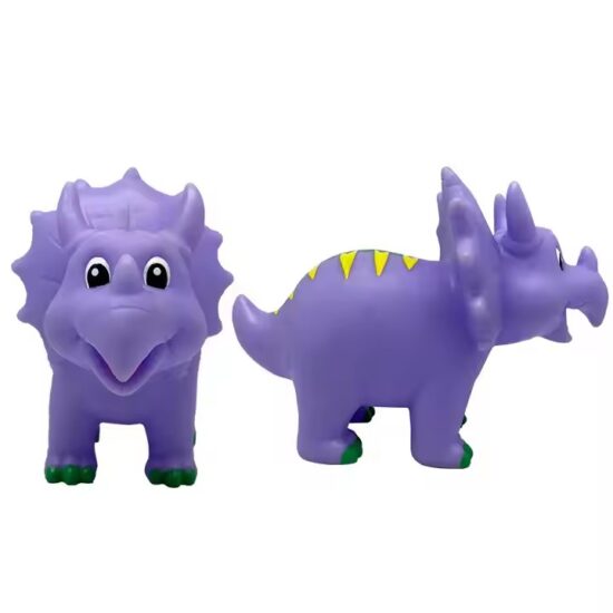 Colorful 3D Dinosaur Bath Toy – Custom PVC Anime Toy for Kids and Collectibles