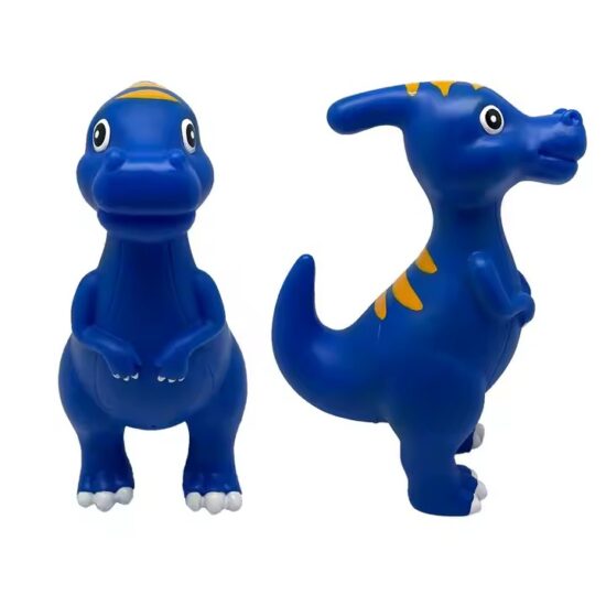 Colorful 3D Dinosaur Bath Toy – Custom PVC Anime Toy for Kids and Collectibles