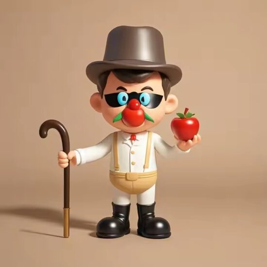 Unique Personality Character PVC Action Figure Toy