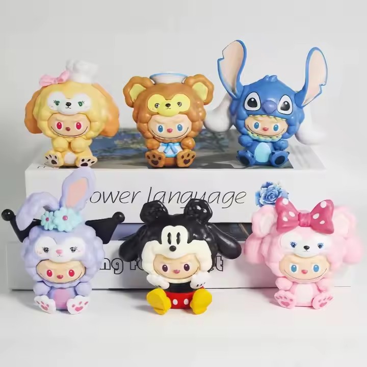 Handcrafted Labubu Resin Toy Figure for Wholesale