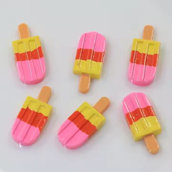 Mini Ice Cream Resin Toy for Kids – Cute Cartoon Dessert Model