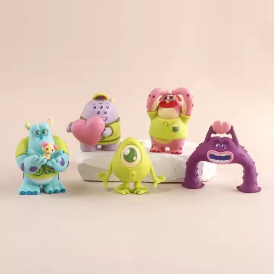 Cute Monster University Cartoon PVC Action Figures for Children’s Gifts
