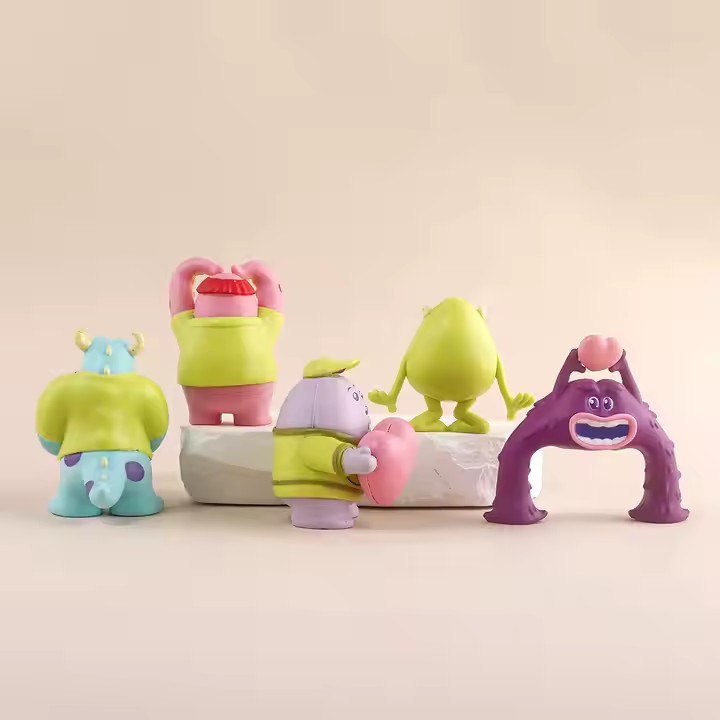Cute Monster University Cartoon PVC Action Figures for Children’s Gifts