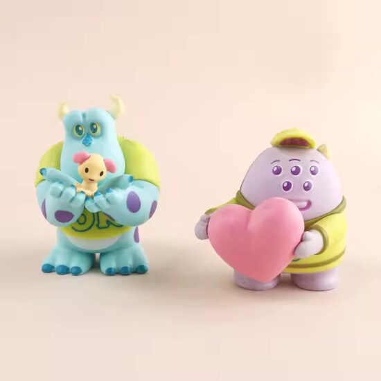Cute Monster University Cartoon PVC Action Figures for Children’s Gifts