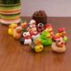 Colorful PVC Rubber Duck Bath Toy for Babies