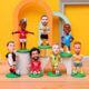 Paris Olympics Soccer Star Resin Statue Toy
