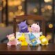 Sleepy spirit duck PVC toy figurine for decorative use in bedrooms or living spaces
