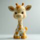 High quality cute cartoon giraffe PVC toy for gifts and retail