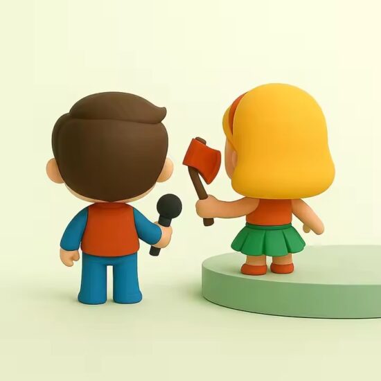 Cute Cartoon PVC Action Figure Doll for Kids and Collectors