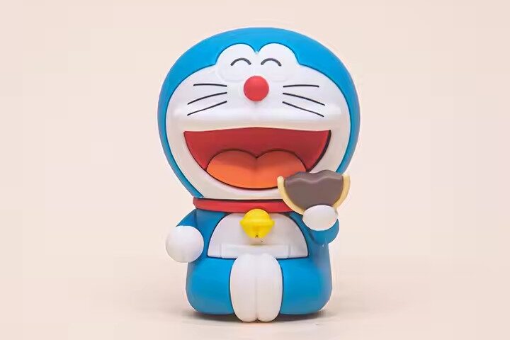 Cute Robot Cat Cartoon PVC Toy Figure for Kids and Collectors
