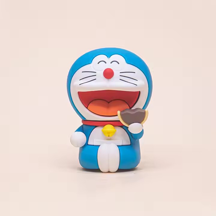 Cute Robot Cat Cartoon PVC Toy Figure for Kids and Collectors