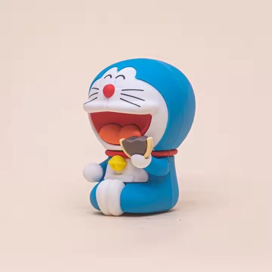 Cute Robot Cat Cartoon PVC Toy Figure for Kids and Collectors