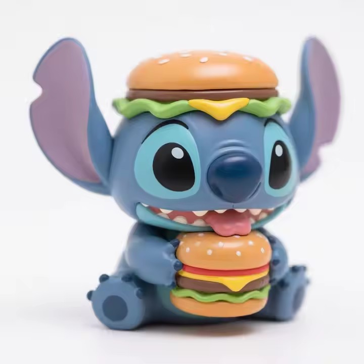 Cute Stitch cartoon PVC toy figurine with vibrant colors