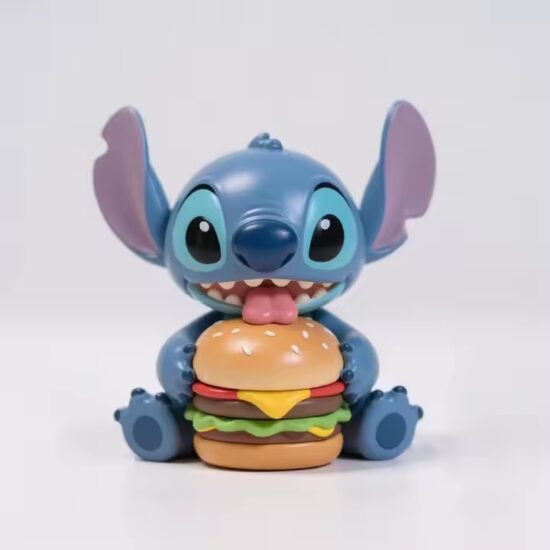 Cute Stitch cartoon PVC toy figurine with vibrant colors