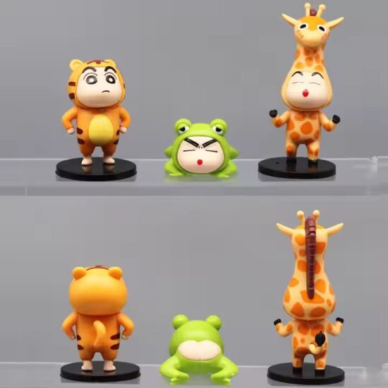 Crayon Shin-Chan Decorative PVC Figurines for Display and Collection