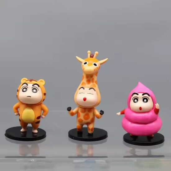 Crayon Shin-Chan Decorative PVC Figurines for Display and Collection