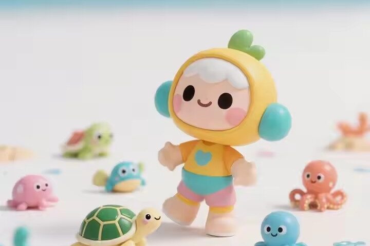 Custom Action Figure Resin Toy for Collectors and Retail