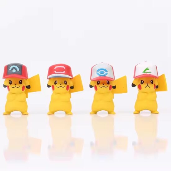 Mini Pikachu Custom PVC Toy Figure for Wholesale and Collectors

