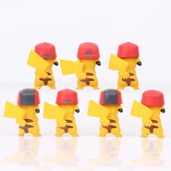 Mini Pikachu Custom PVC Toy Figure for Wholesale and Collectors


