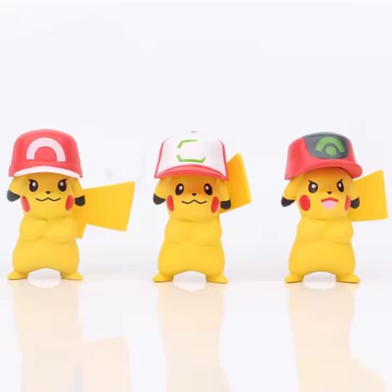 Mini Pikachu Custom PVC Toy Figure for Wholesale and Collectors

