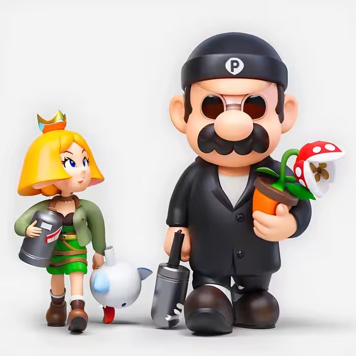 Custom Cartoon Resin Toy Figurine with High Detail