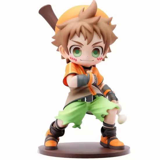 Custom 3D cartoon baseball player PVC action figure for collectors
