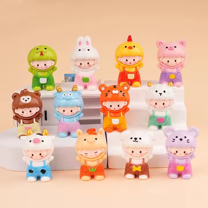 Cute Resin Blind Box Art Toy Figure for Collectors