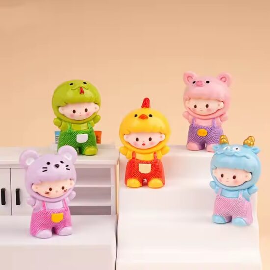 Cute Resin Blind Box Art Toy Figure for Collectors