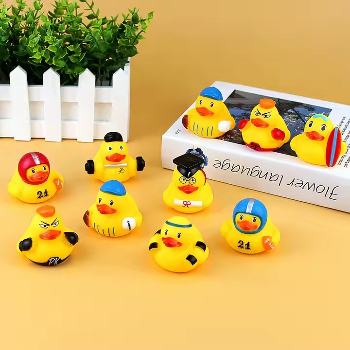 PVC Duck Bath Toys for Toddlers – Floating Baby Toy for Wholesale