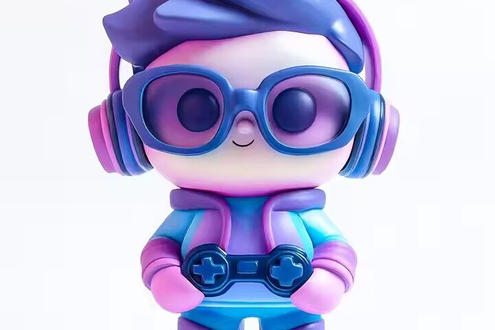 Custom 3D Popular PVC Toy Figure with Trendy Design