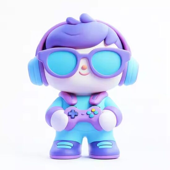 Custom 3D Popular PVC Toy Figure with Trendy Design