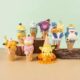 Cute Crayon Shin-chan Gacha PVC Capsule Toys Custom Cartoon Figures